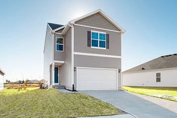 Private two-car garage w/ opener